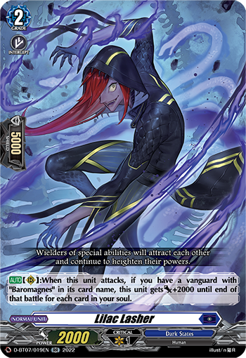 Lilac Lasher - D-BT07/019EN