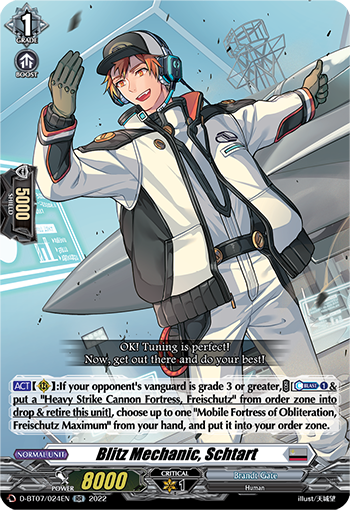 Blitz Mechanic, Schtart - D-BT07/024EN