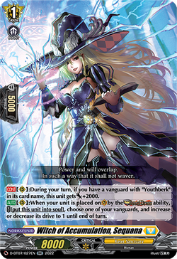 Witch of Accumulation, Sequana - D-BT07/027EN