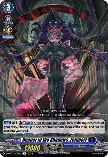 Reaper in the Shadows, Zeilmort - D-BT07/036EN