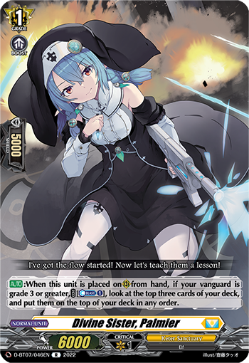 Divine Sister, Palmier - D-BT07/046EN