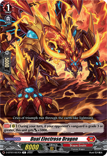 Dual Electrose Dragon - D-BT07/057EN