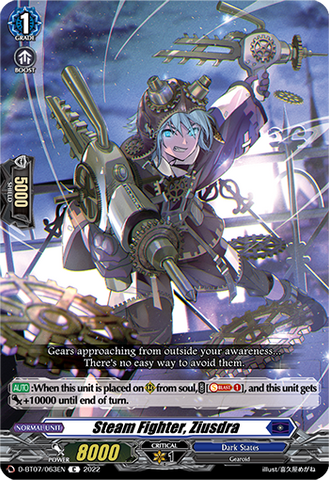 Steam Fighter, Ziusdra - D-BT07/063EN