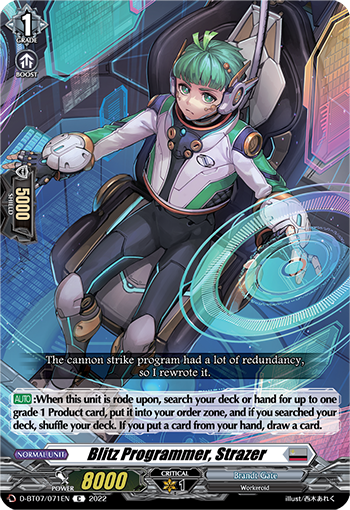 Blitz Programmer, Strazer - D-BT07/071EN