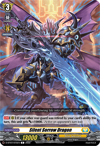 Silent Sorrow Dragon - D-BT07/075EN