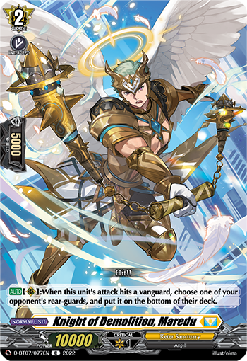 Knight of Demolition, Maredu - D-BT07/077EN