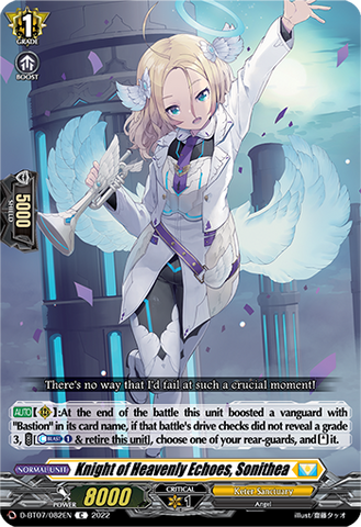 Knight of Heavenly Echoes, Sonithea - D-BT07/082EN