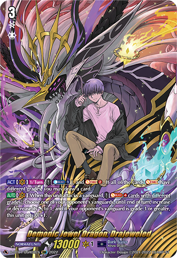 Demonic Jewel Dragon, Drajeweled (DSR) - D-BT07/DSR02EN