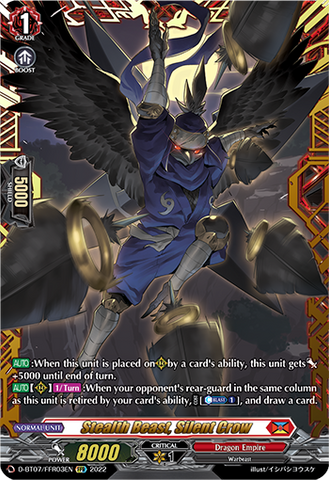 Stealth Beast, Silent Crow (FFR) - D-BT07/FFR03EN