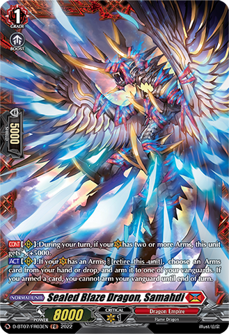 Sealed Blaze Dragon, Samahdi (FR) - D-BT07/FR03EN