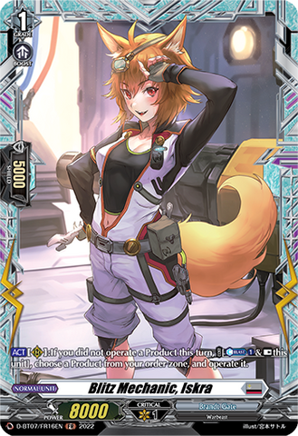Blitz Mechanic, Iskra (FR) - D-BT07/FR16EN