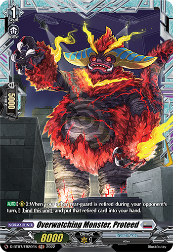 Overwatching Monster, Proteed (FR) - D-BT07/FR20EN