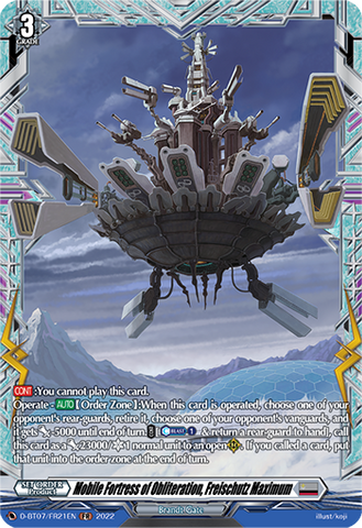 Mobile Fortress of Obliteration, Freischutz Maximum (FR) - D-BT07/FR21EN