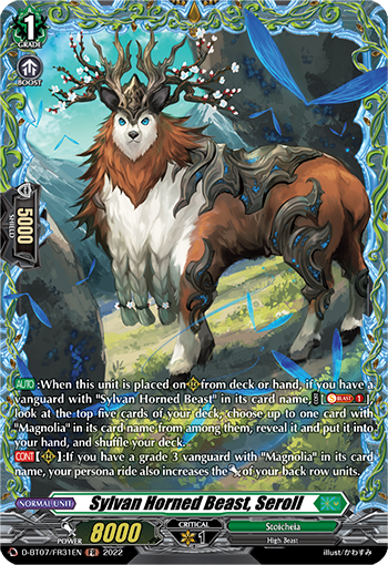 Sylvan Horned Beast, Seroll (FR) - D-BT07/FR31EN