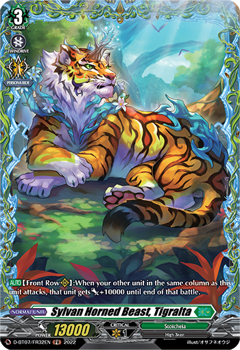 Sylvan Horned Beast, Tigralta (FR) - D-BT07/FR32EN