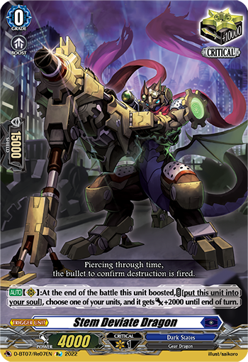 Stem Deviate Dragon (Re) - D-BT07/Re07EN