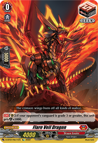 Flare Veil Dragon (Re) - D-BT07/Re11EN