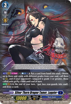 Silver Thorn Dragon Tamer, Luquier - D-BT08/003EN