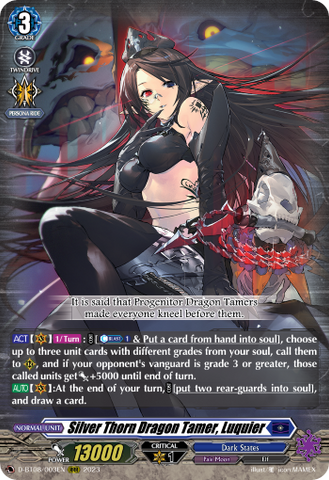 Silver Thorn Dragon Tamer, Luquier - D-BT08/003EN