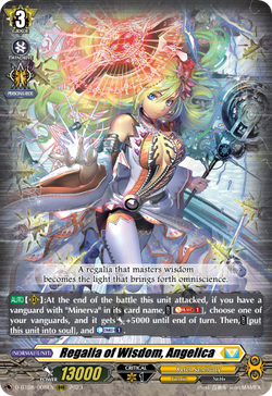 Regalia of Wisdom, Angelica - D-BT08/008EN