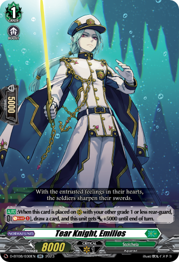 Tear Knight, Emilios - D-BT08/030EN