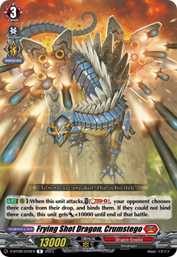 Frying Shot Dragon, Crumstego - D-BT08/034EN