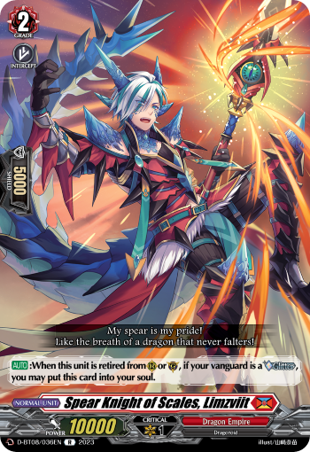 Spear Knight of Scales, Limzviit - D-BT08/036EN