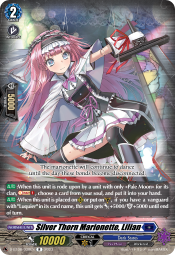 Silver Thorn Marionette, Lilian - D-BT08/038EN