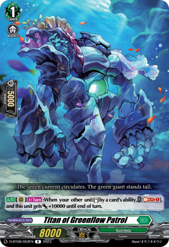Titan of Greenflow Patrol - D-BT08/052EN