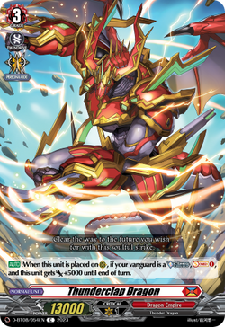 Thunderclap Dragon - D-BT08/054EN