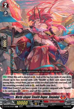 World-shaper Stealth Rogue, Shojodoji - D-BT08/055EN