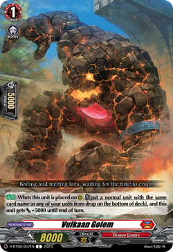 Vulkaan Golem - D-BT08/057EN