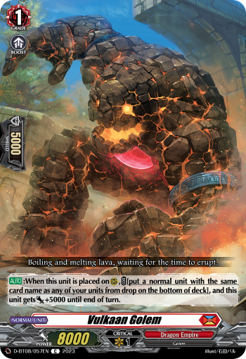Vulkaan Golem - D-BT08/057EN