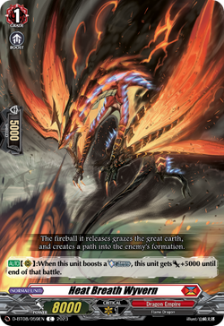 Heat Breath Wyvern - D-BT08/059EN