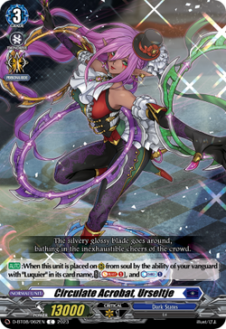 Circulate Acrobat, Urseltje - D-BT08/062EN