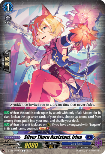 Silver Thorn Assistant, Irina - D-BT08/067EN
