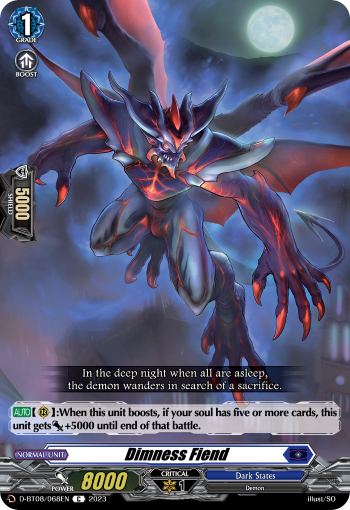 Dimness Fiend - D-BT08/068EN