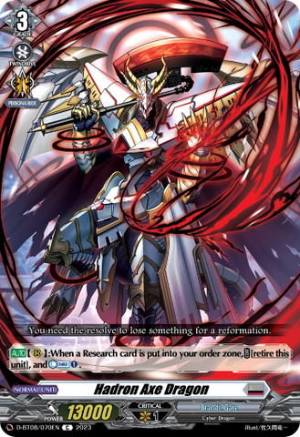 Hadron Axe Dragon - D-BT08/070EN