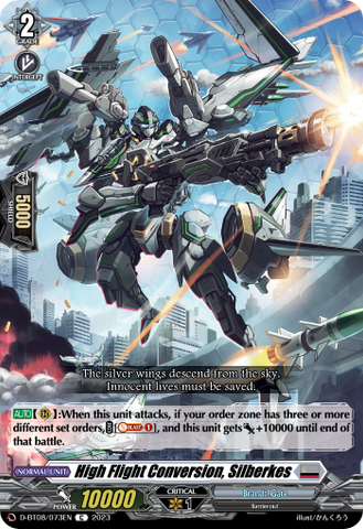 High Flight Conversion, Silberkes - D-BT08/073EN