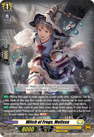 Witch of Frogs, Melissa - D-BT08/081EN