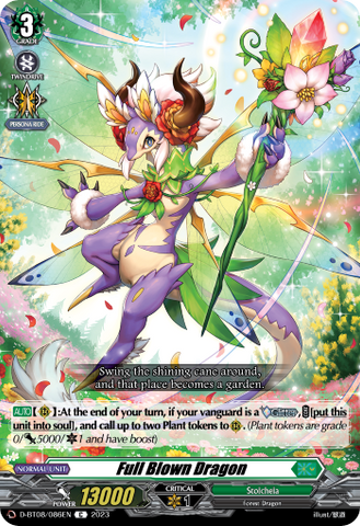 Full Blown Dragon - D-BT08/086EN