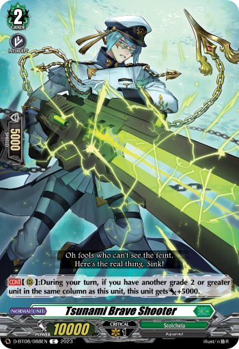 Tsunami Brave Shooter - D-BT08/088EN