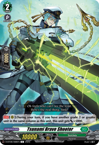 Tsunami Brave Shooter - D-BT08/088EN