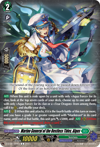 Marine General of the Restless Tides, Algos - D-BT08/089EN