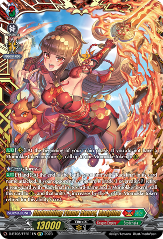 Undoubting Flame Sword, Radylina (FFR) - D-BT08/FFR11EN