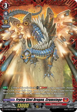 Frying Shot Dragon, Crumstego (FR) - D-BT08/FR04EN