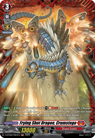 Frying Shot Dragon, Crumstego (FR) - D-BT08/FR04EN