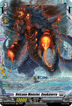 Volcano Monster, Goukaterra (FR) - D-BT08/FR16EN