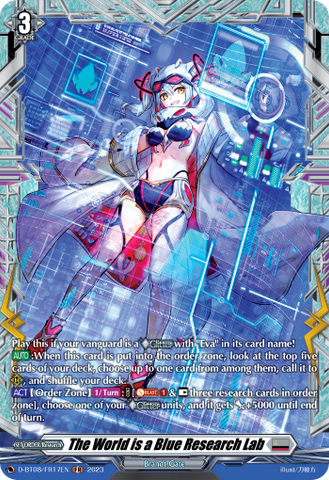The World is a Blue Research Lab (FR) - D-BT08/FR17EN