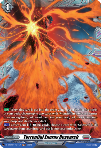 Torrential Energy Research (FR) - D-BT08/FR21EN